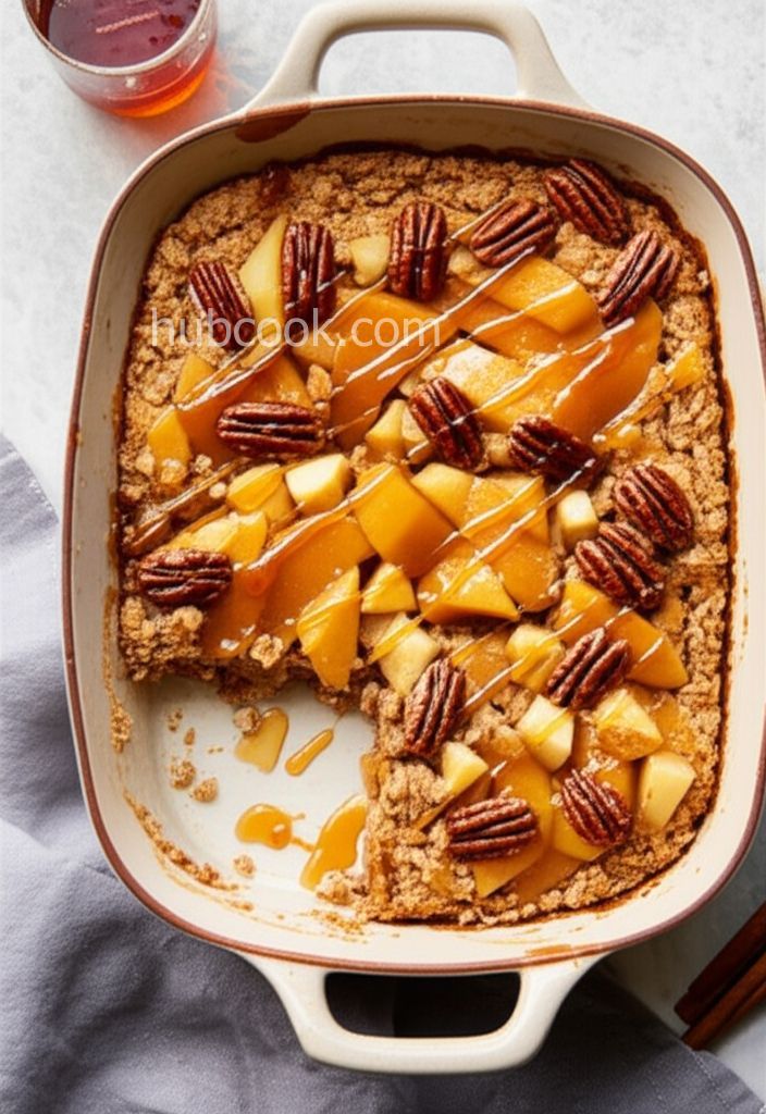 Apple Pie Baked Oatmeal