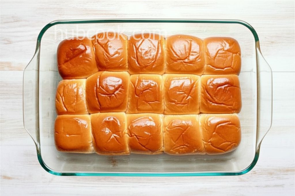 Baked Ham and Cheese Sliders