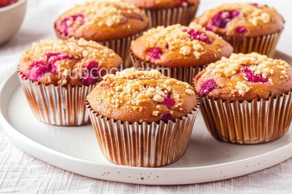 Banana Walnut Cranberry Muffins