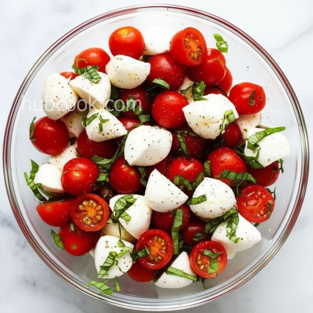 Cherry Tomato Caprese Salad