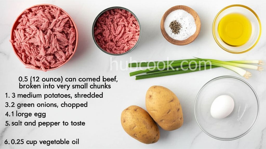 Corned Beef Potato Pancakes