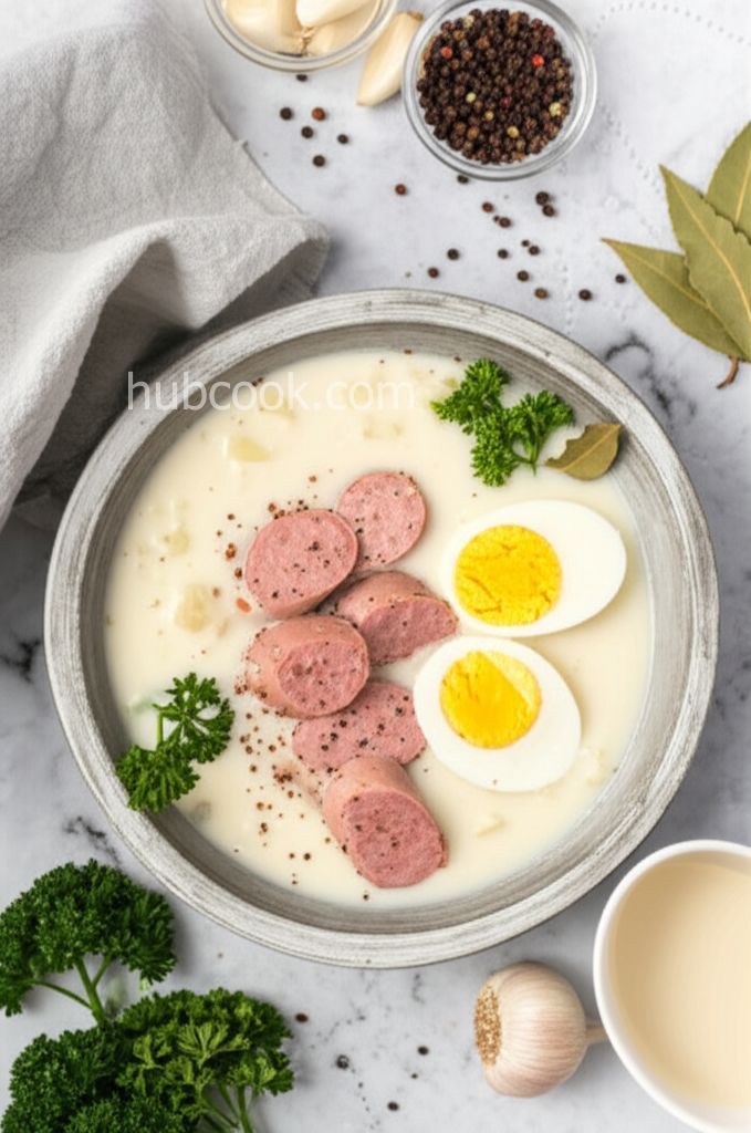 Easter White Borscht
