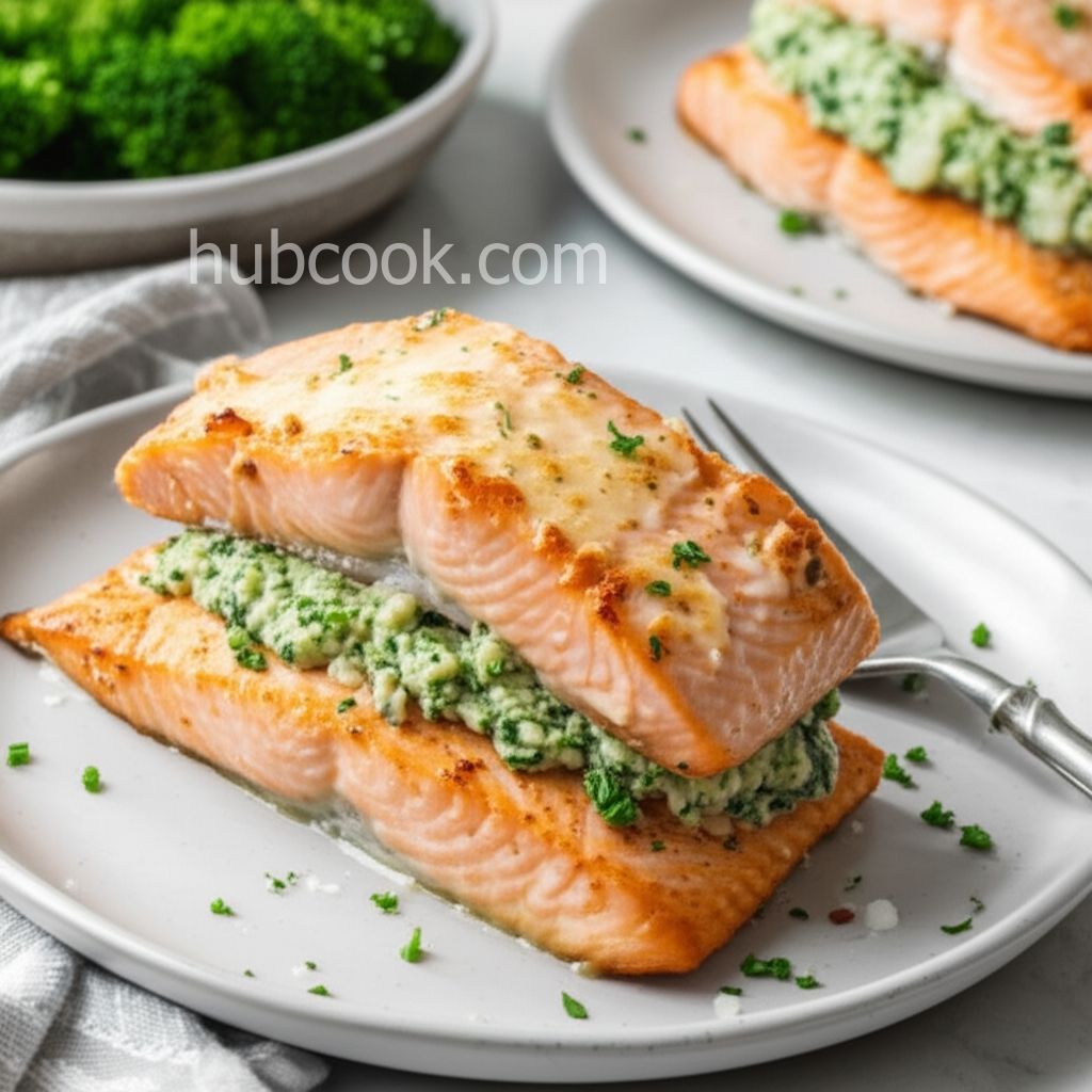 Easy Stuffed Salmon