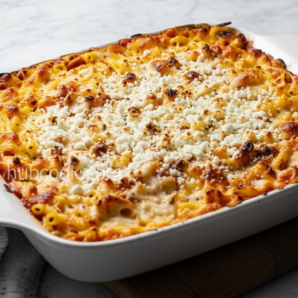 Four Cheese Macaroni Casserole