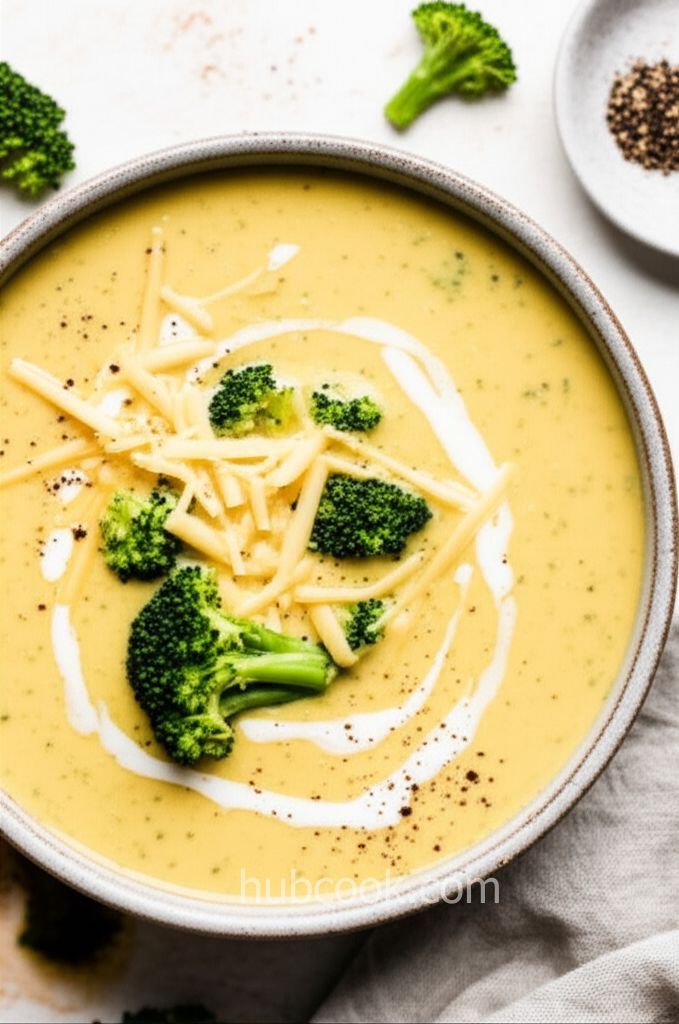 Gouda and Broccoli Soup
