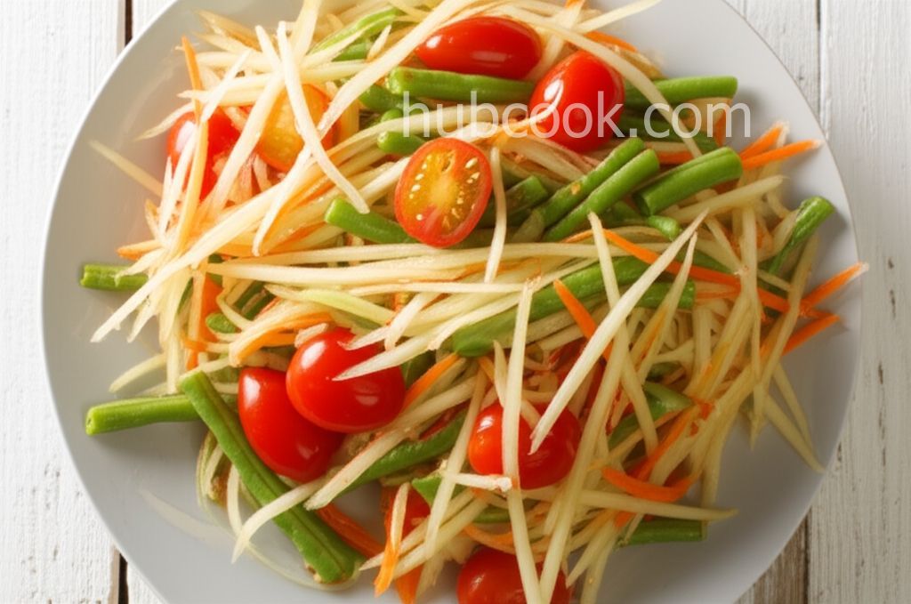 Green Papaya Salad (Som Tam Malakor)