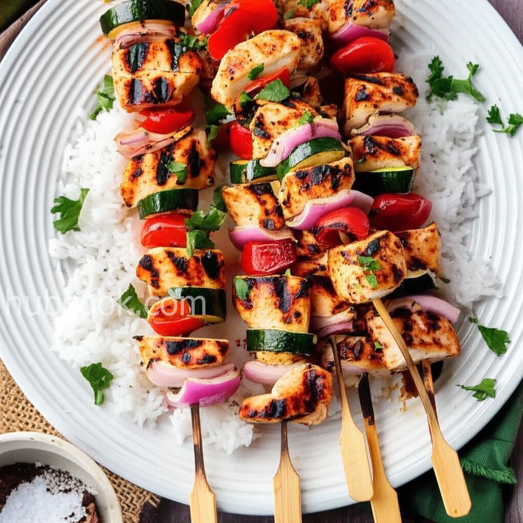 Grilled Chicken Kabobs