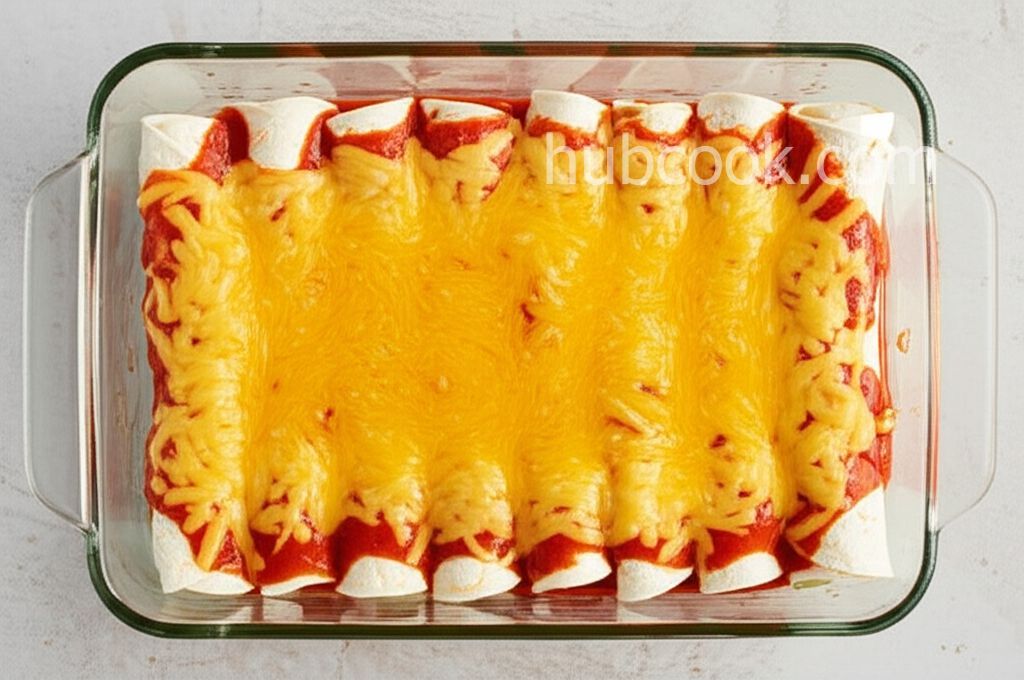 Ground Chicken Enchiladas