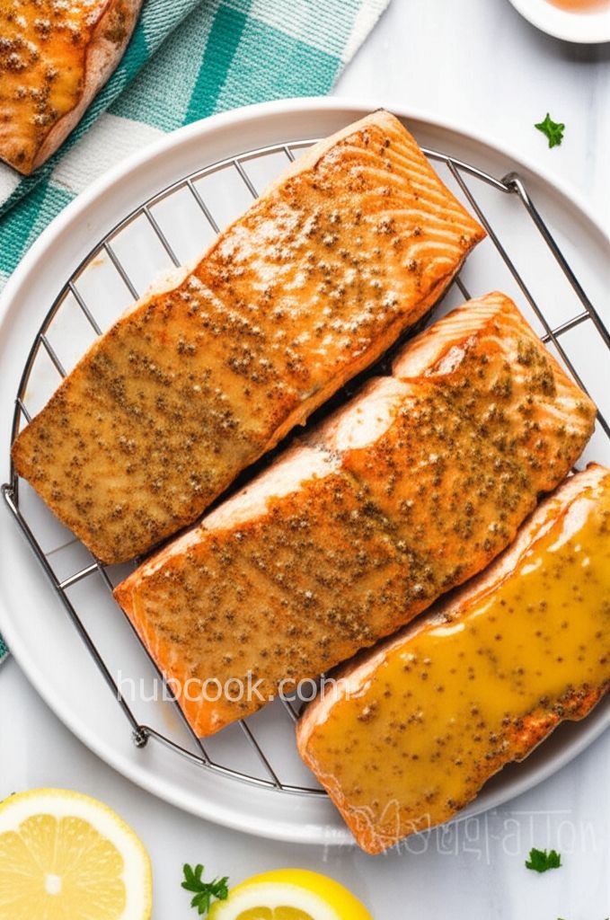 Instant Pot Honey-Mustard Salmon from Frozen