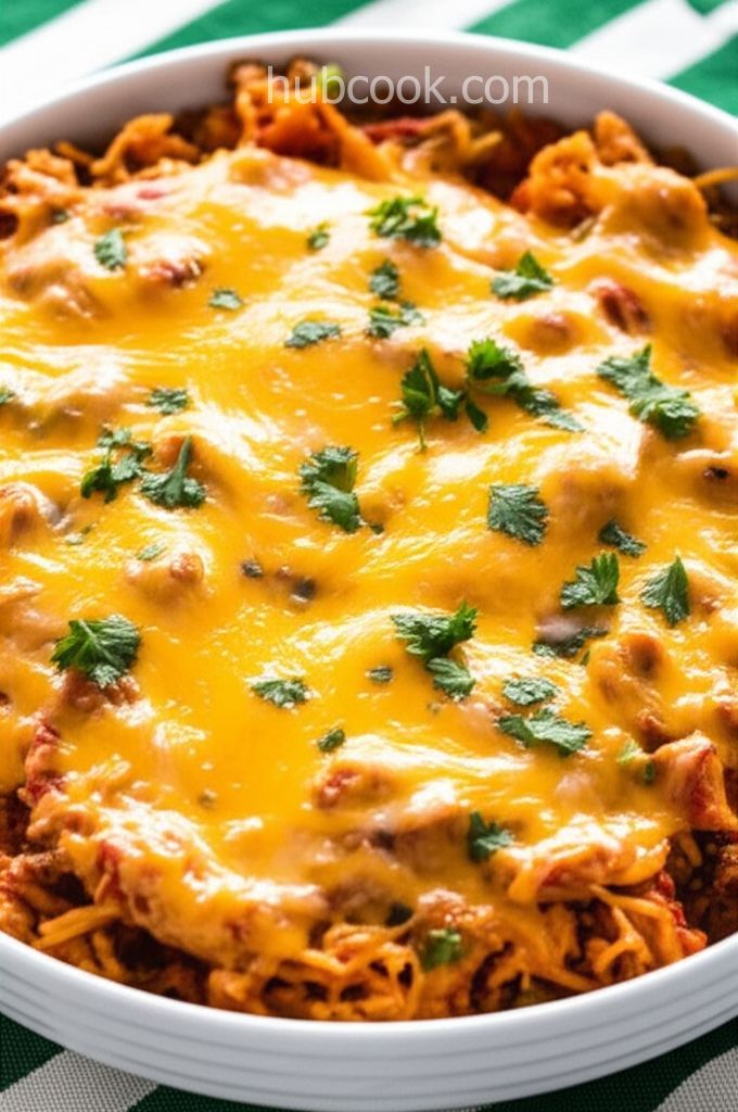 Instant Pot® Spicy Chicken Spaghetti Casserole with Frozen Chicken Breasts
