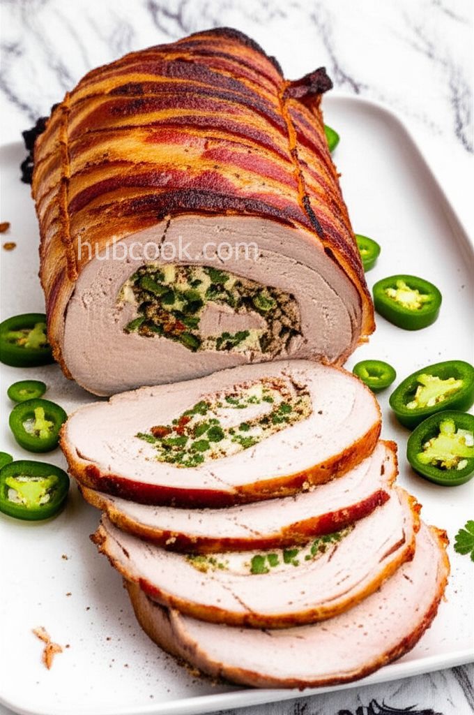 Jalapeno Popper Pork Tenderloin