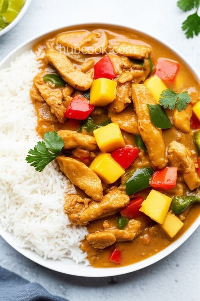 Malaysian Mango Chicken Curry