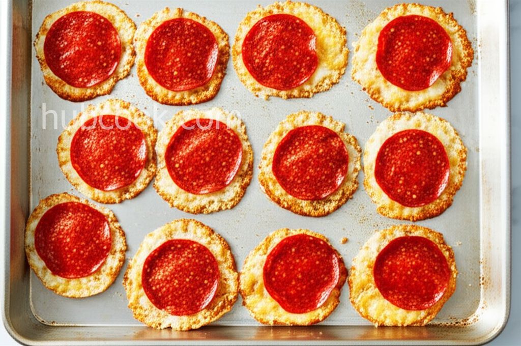 Pepperoni Pizza Cheese Drip Chips