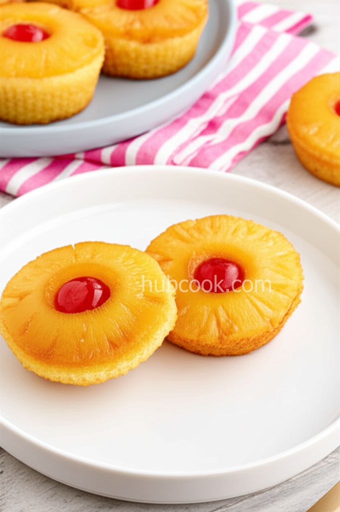 Pineapple Upside Down Cupcakes