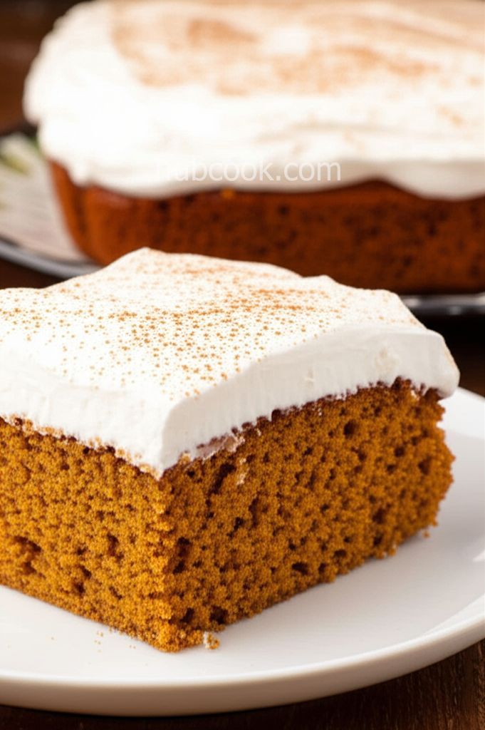Pumpkin Tres Leches Cake