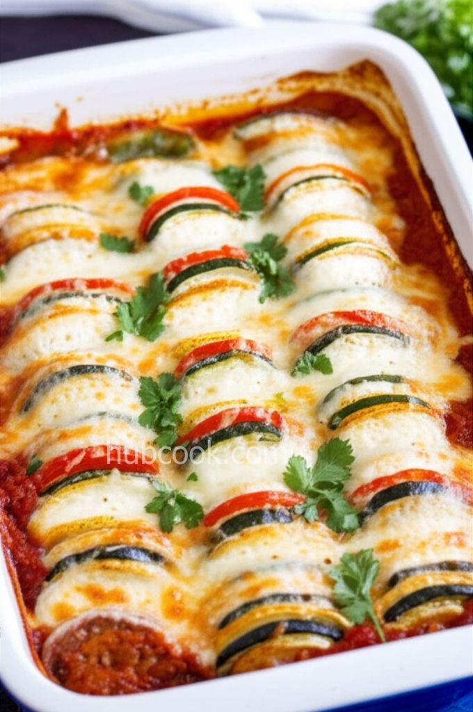 Ratatouille with Polenta Rounds