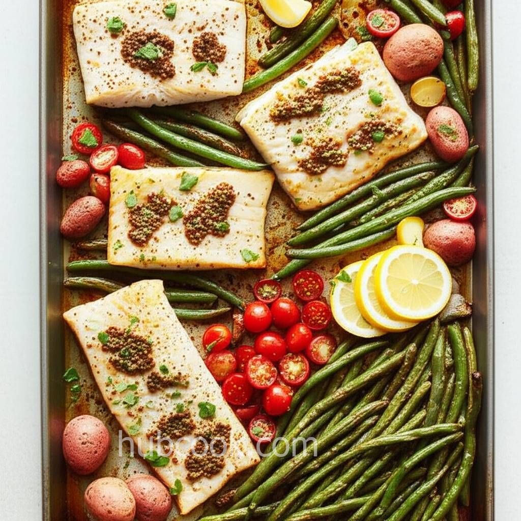 Roasted Cod Nicoise