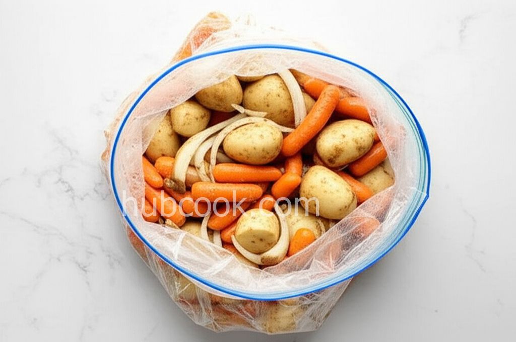 Roasted Potatoes and Carrots with Ranch Seasoning