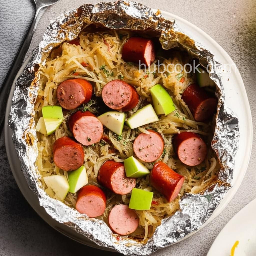 Roasted Sausage and Sauerkraut
