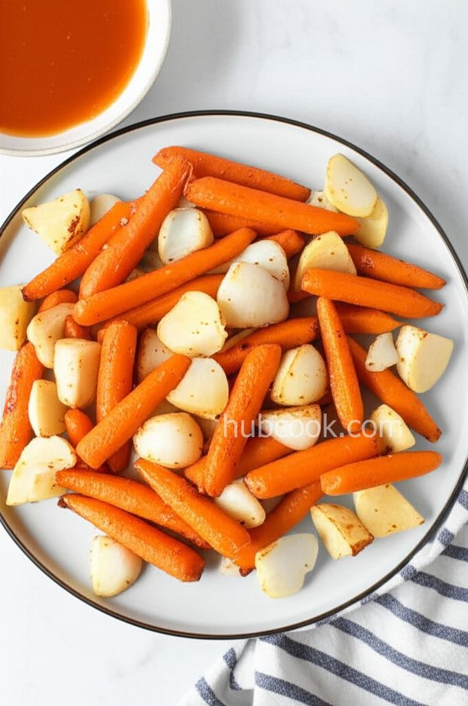 Roasted Turnips and Carrots