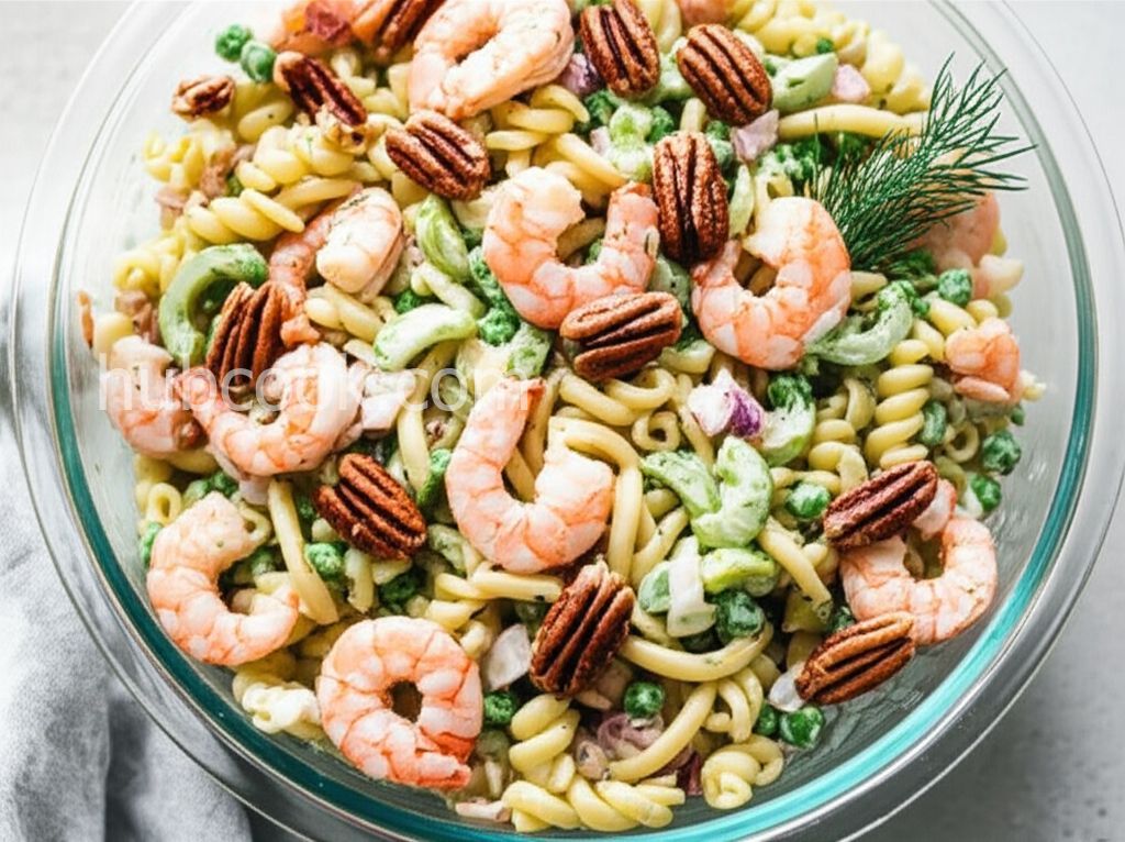 Shrimp Pasta Salad with Dill