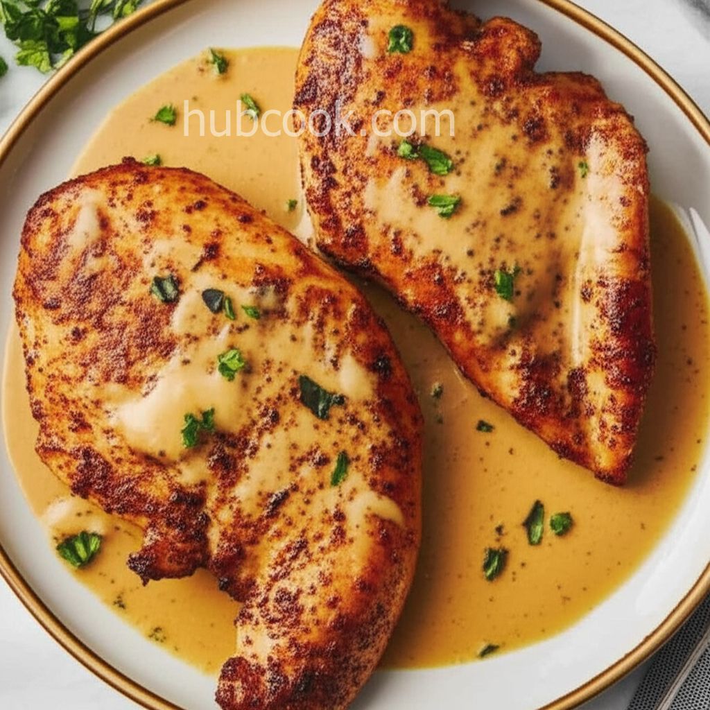 Sous Vide Cajun Boneless Chicken Breast with Creamy Pan Sauce
