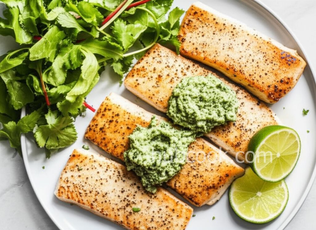 Sous Vide Mahi Mahi with Jalapeno-Lime Butter