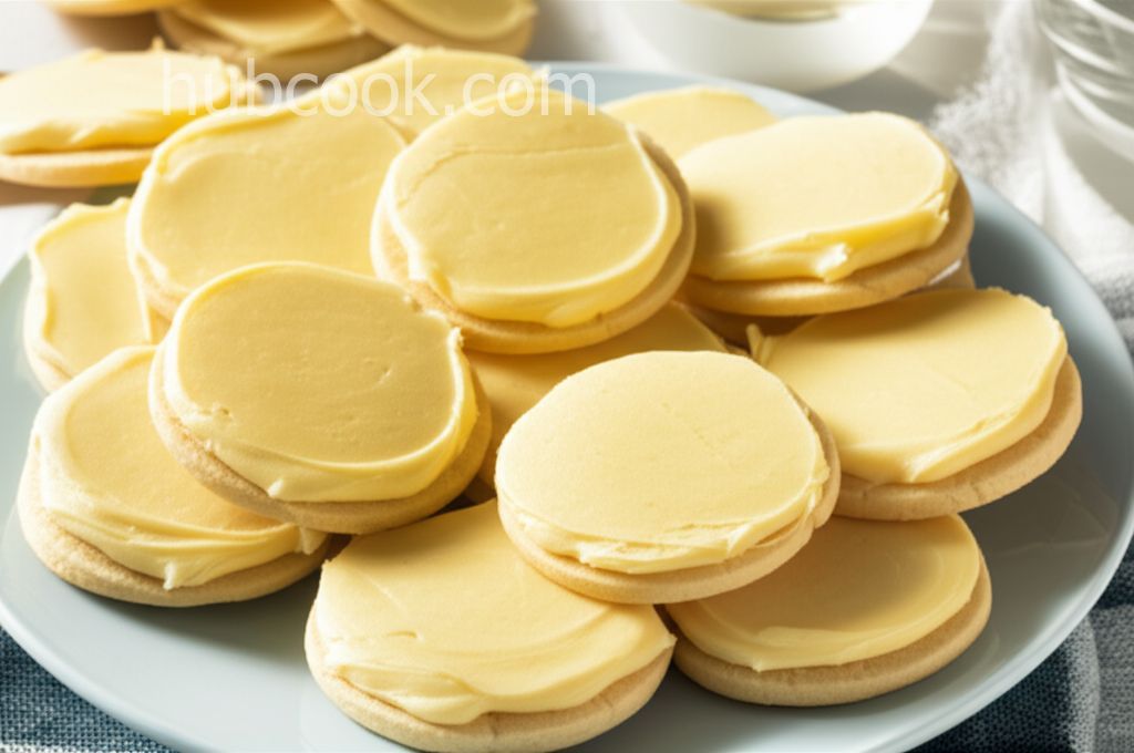 Sugar Cookies with Buttercream Frosting