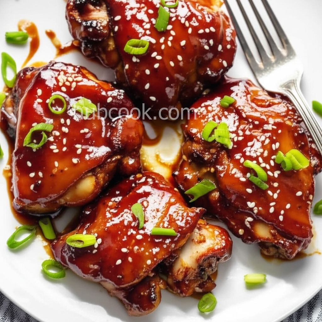 Sweet and Sour Chicken Thighs