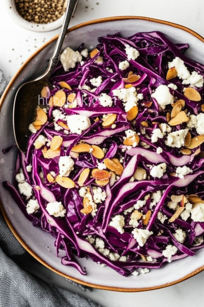 The Best Red Cabbage Salad