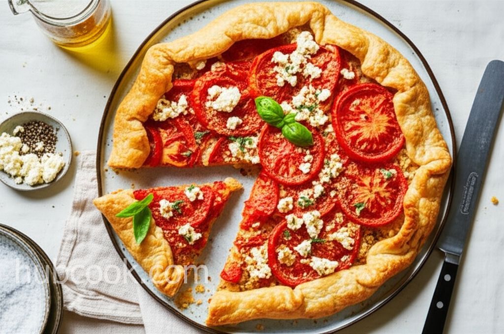 Tomato and Feta Galette