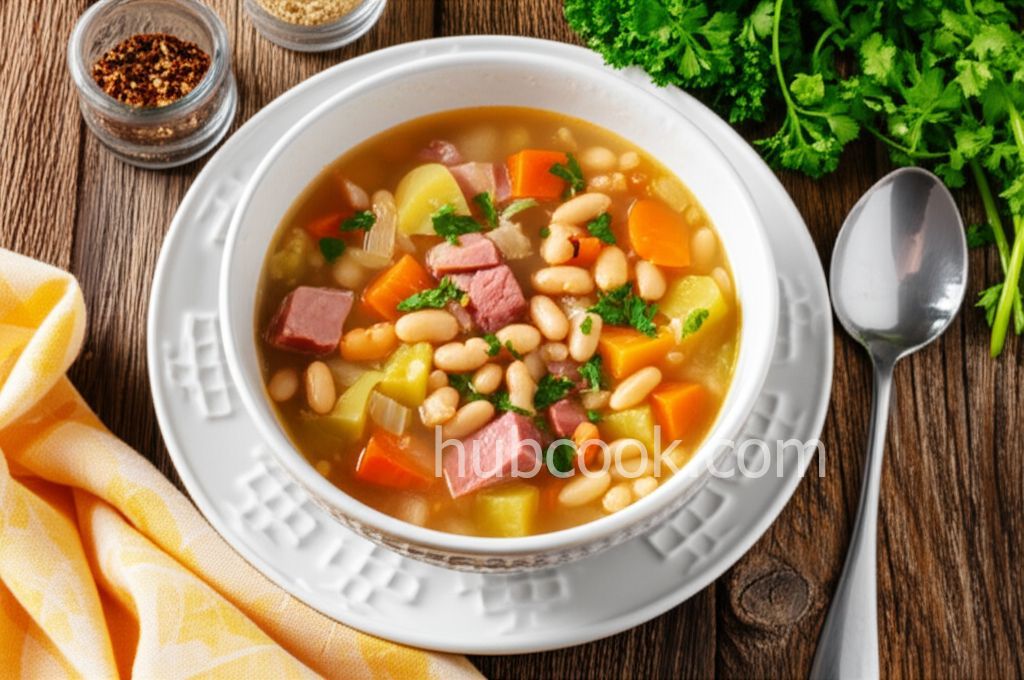 White Bean and Ham Bone Soup