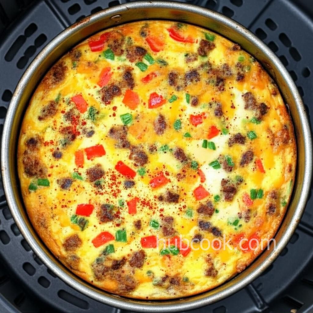 Air Fryer Breakfast Frittata