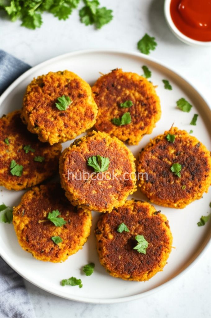 Air Fryer Vegan Sweet Potato Fritters