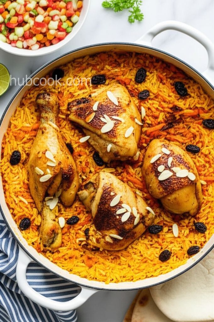Al Kabsa (Traditional Saudi Rice and Chicken)