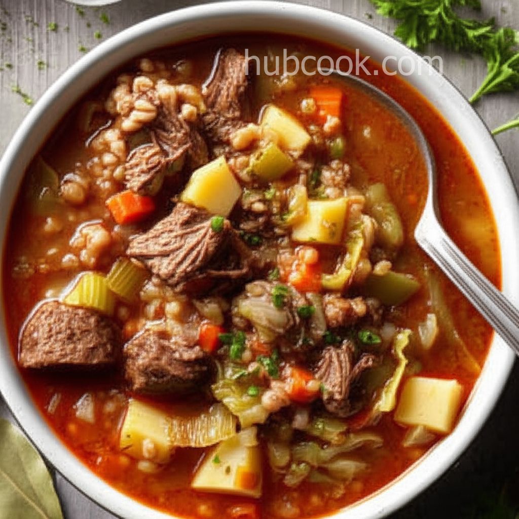 Beef and Barley Soup III