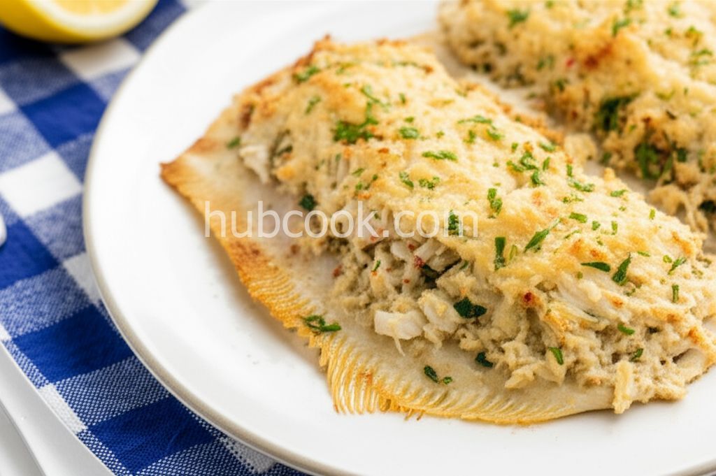 Crab Stuffed Flounder