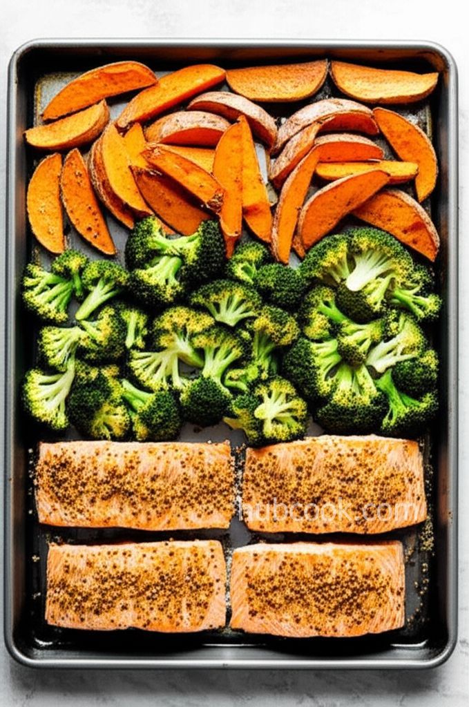 Everything Salmon Sheet Pan Dinner