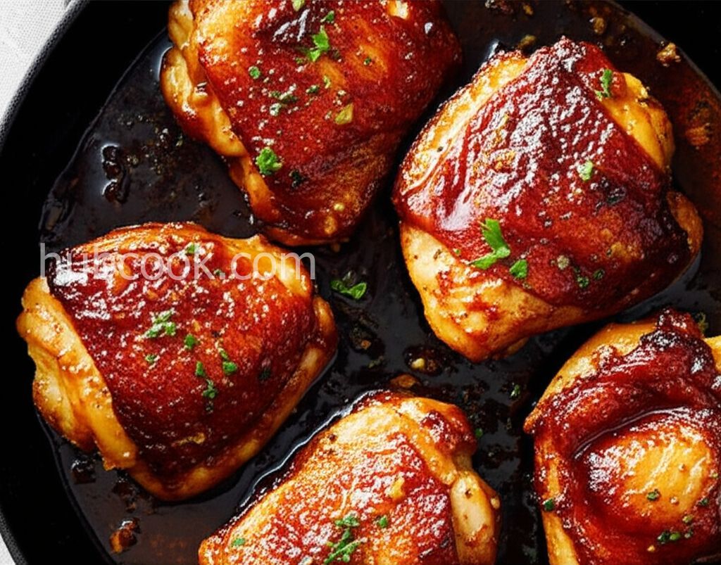 Garlic-Brown Sugar Chicken Thighs