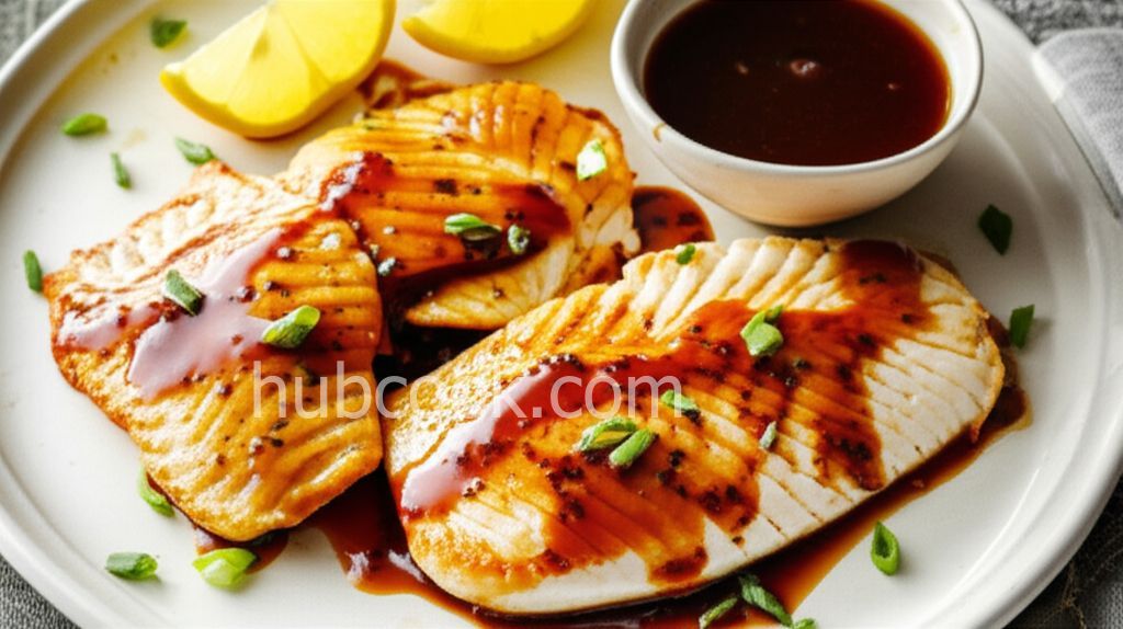 Ginger Glazed Mahi Mahi