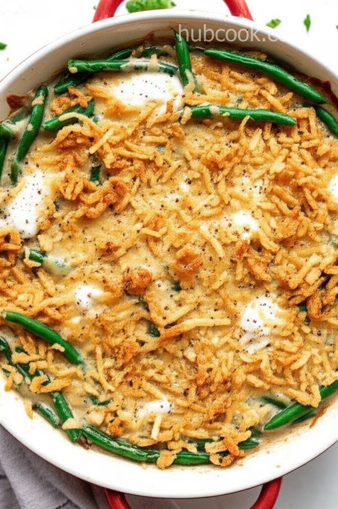 Green Bean Casserole with Frozen Green Beans