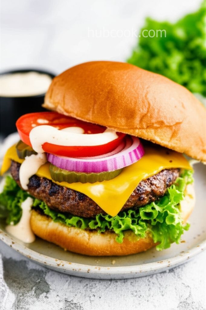 Grilled Bison Burgers