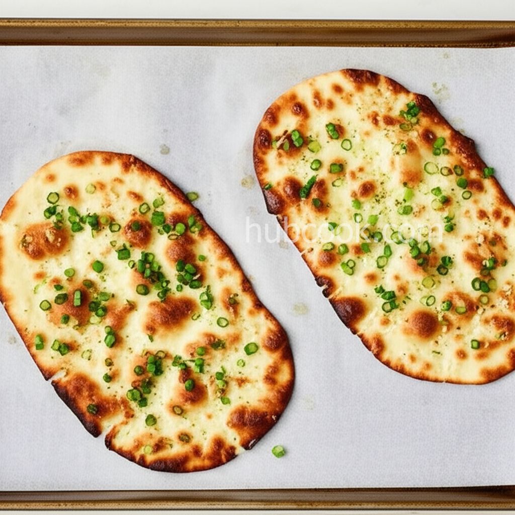 Naan Bread Margherita Pizza with Prosciutto
