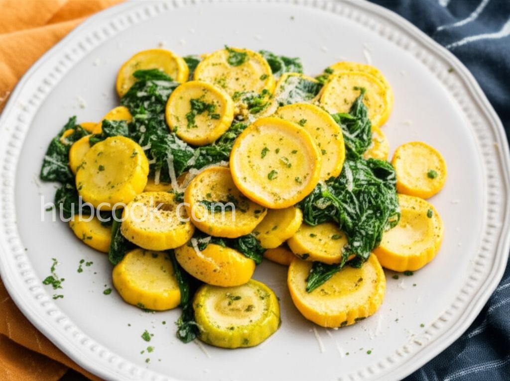 Sautéed Patty Pan Squash