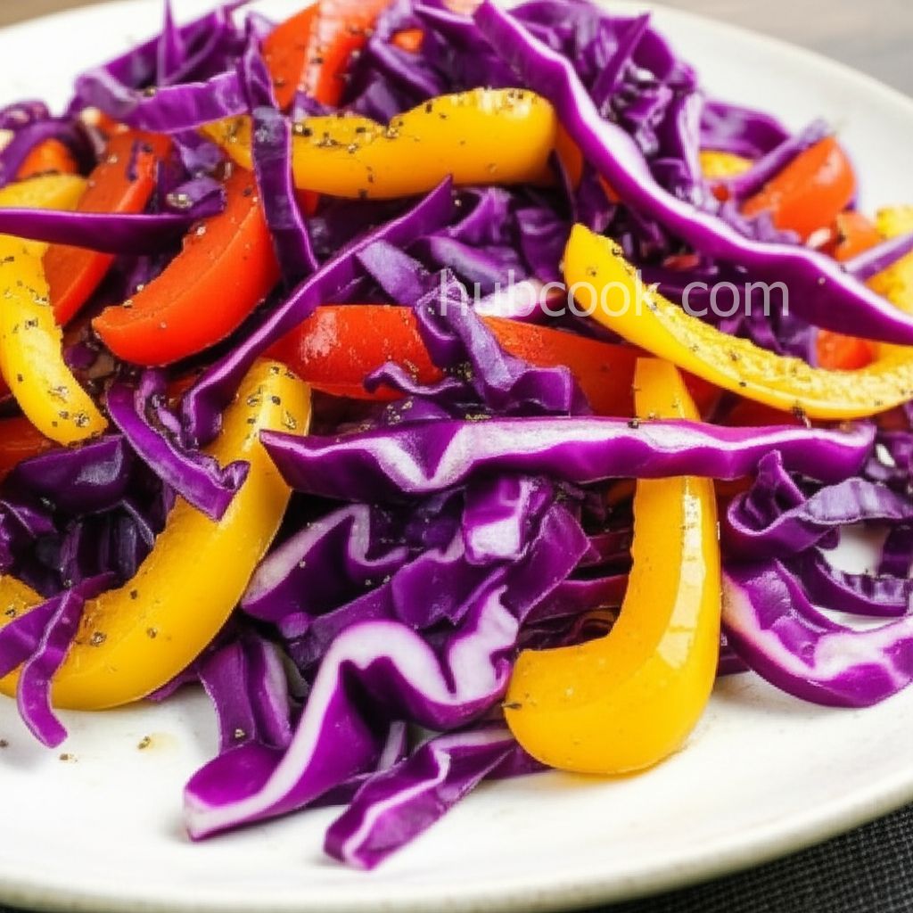 Sauteed Cabbage and Peppers