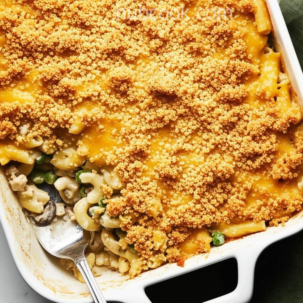 Tuna Noodle Casserole from Scratch