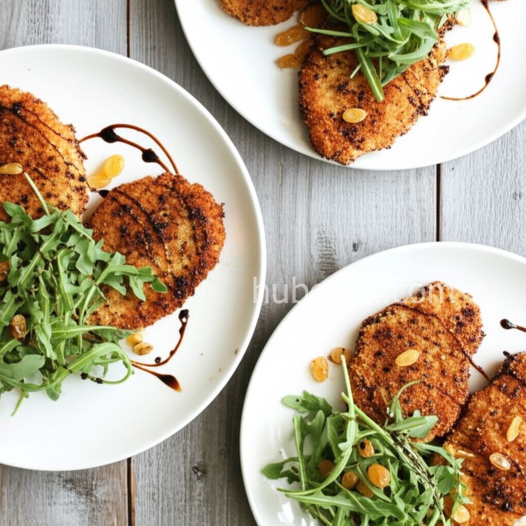 Baked Veal Milanese