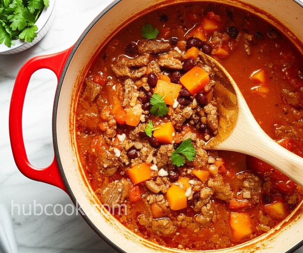 Beef and Butternut Squash Chili