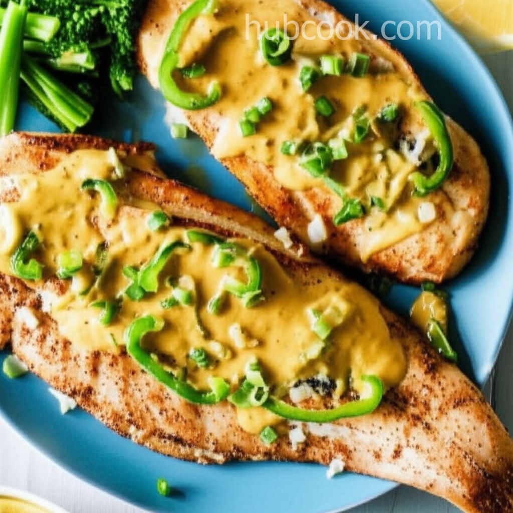 Dijon Mustard Baked Catfish