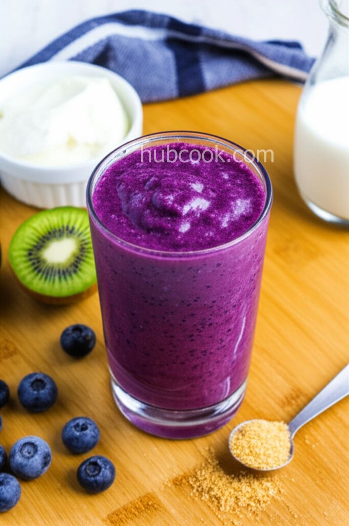 Frozen Blueberry Smoothie